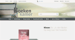 Desktop Screenshot of deboekenkamer.nl